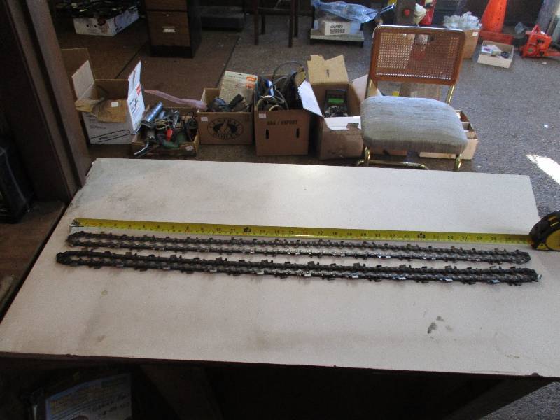 lot 164 image: Chainsaw Chains