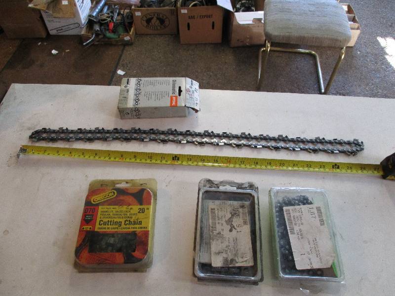 lot 174 image: Chainsaw Chains