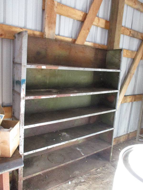 lot 177 image: Metal Shelf