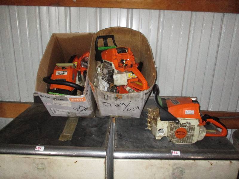 lot 201 image: Stihl Chainsaw Parts