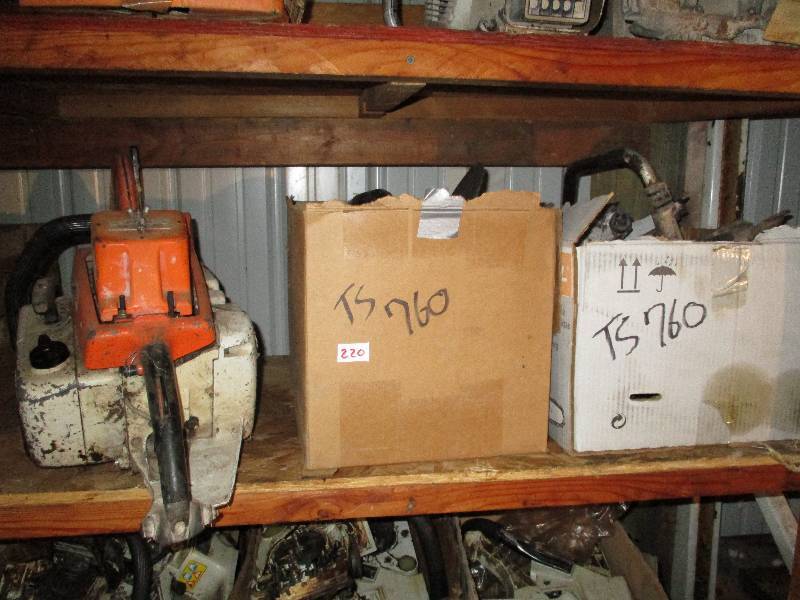lot 220 image: Stihl TS760 Parts
