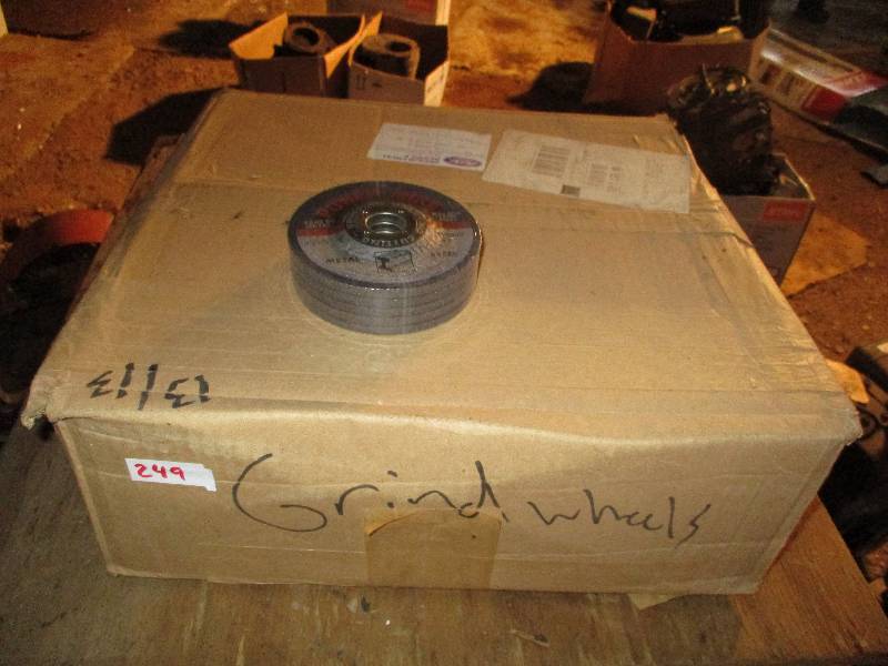 lot 249 image: Grinding Wheels