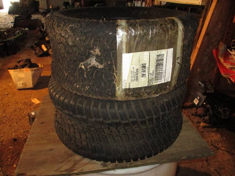 lot 255 image: Lawn Tractor Tires