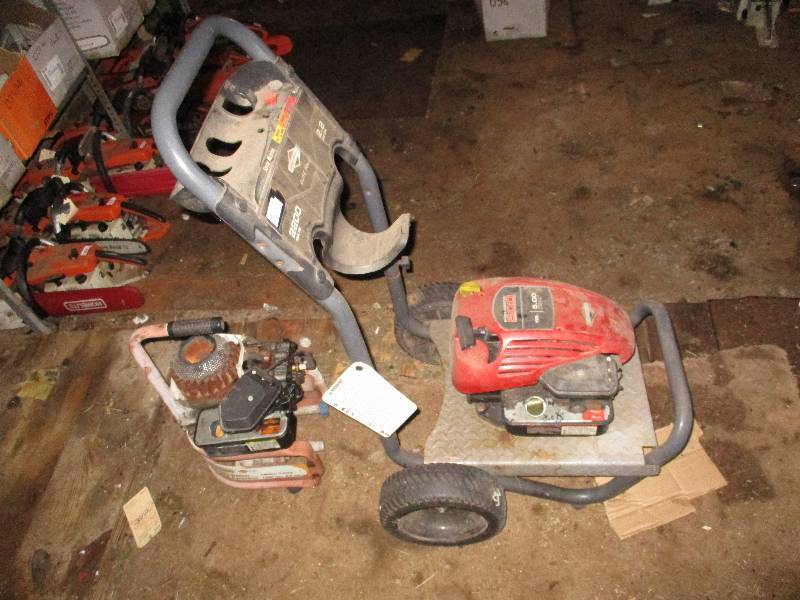 lot 308 image: Pressure Washer Unit and Extra Motor