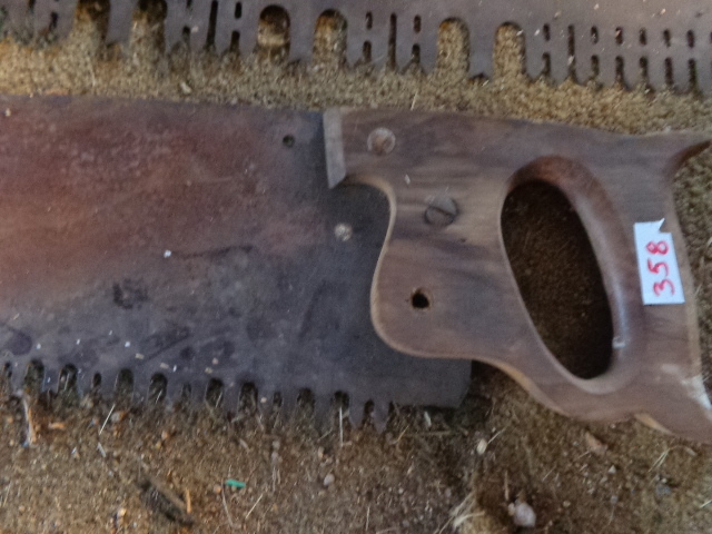 lot 358 image: Hand Saws