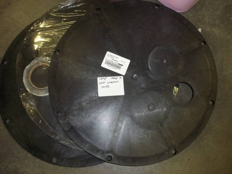 5 Sump Pump Lift Station Covers Advanced Sales Consignment Auction 186 KBID