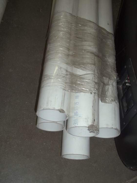 lot 72 image: 5 Grower Select Flexible Auger Tube 10 x 2.5 ID
