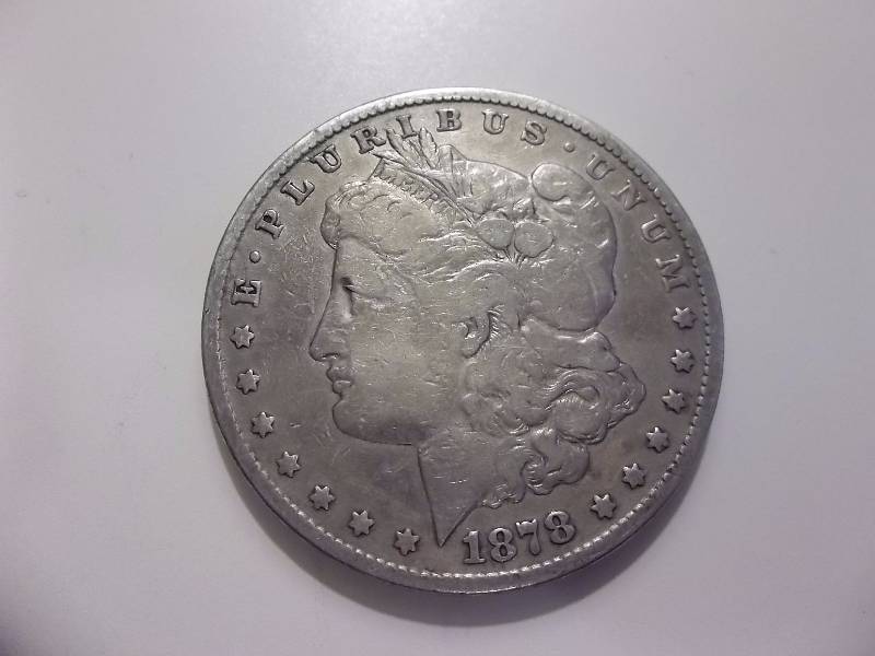 1878 S Morgan Silver Dollar