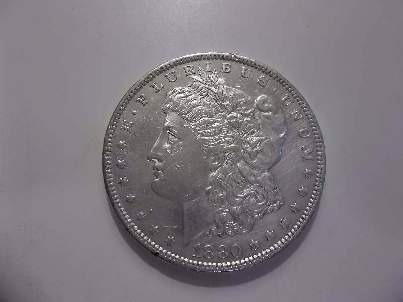 1880  Morgan Silver Dollar High Grade
