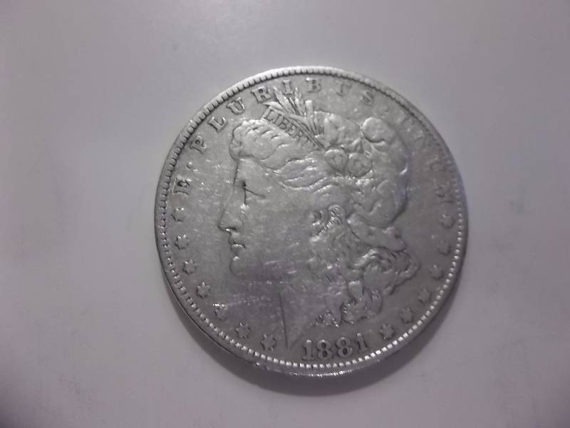 1881 Morgan Silver Dollar