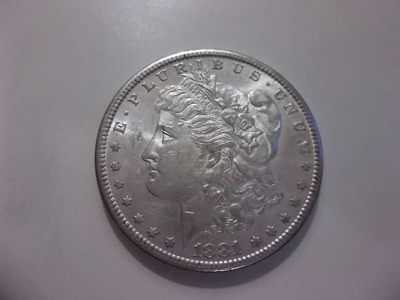 1881 S Morgan Silver Dollar High Grade