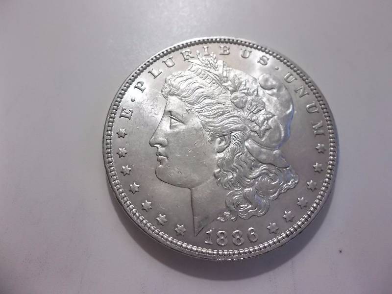 1886 Morgan Silver Dollar Very High Grade