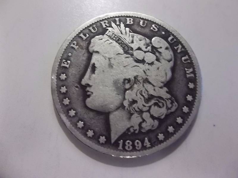 1894 O Morgan Silver Dollar