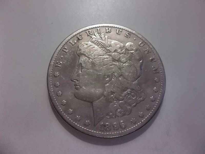 1896 S Morgan Silver Dollar