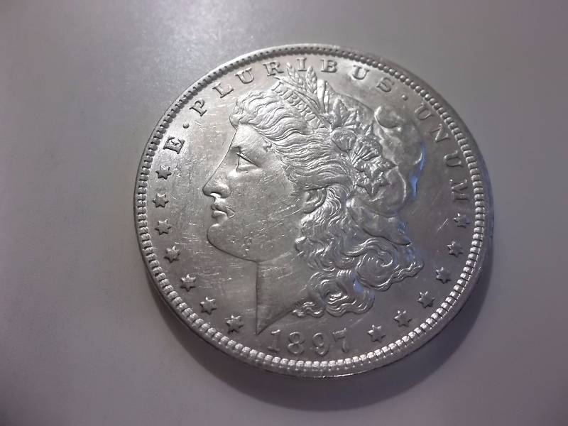1897  Morgan Silver Dollar Very High Grade