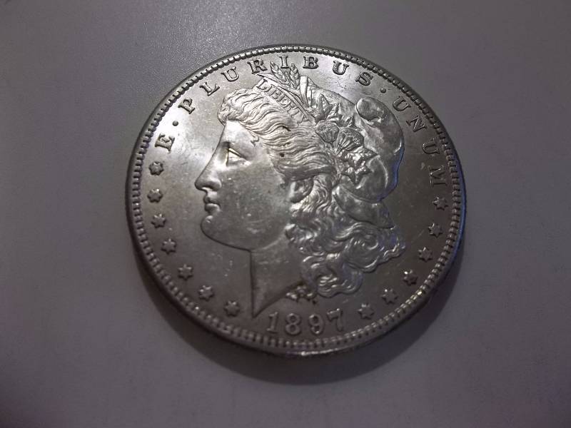 1897 S Morgan Silver Dollar Very High Grade