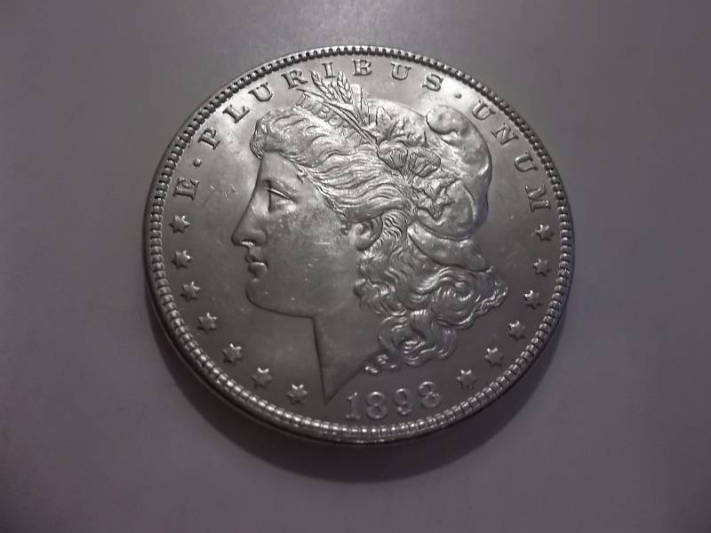 1898 Morgan Silver Dollar Very High Grade