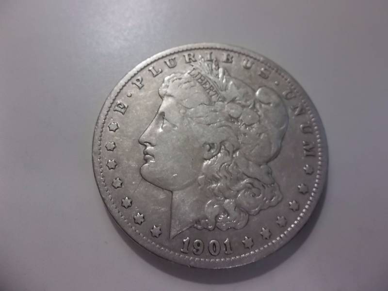 1901 O Morgan Silver Dollar