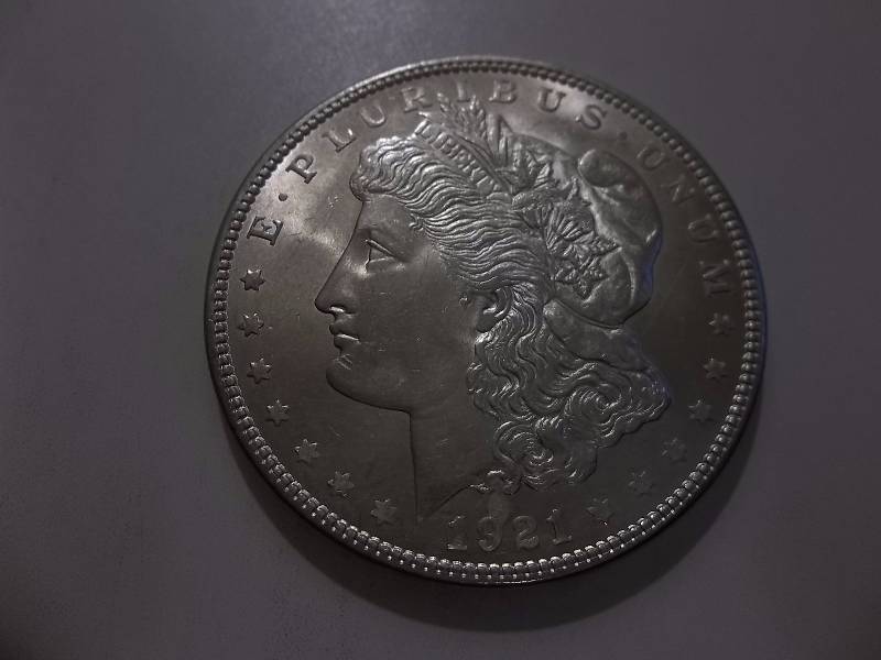 1921  Morgan Silver Dollar Very High Grade