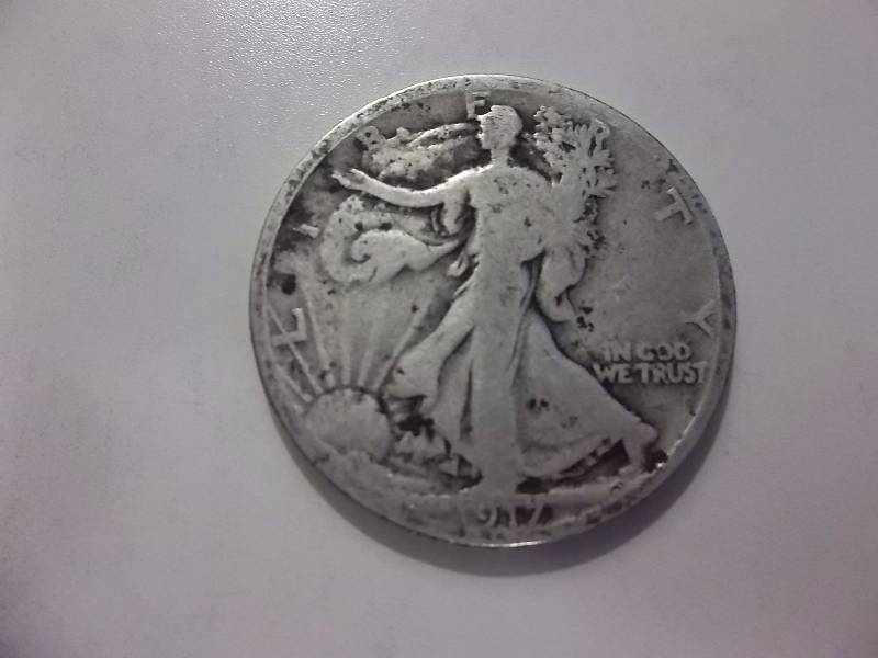 1917 D Walker Half Dollar