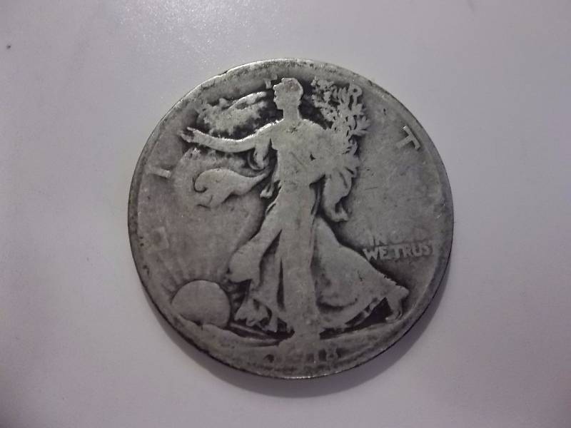 1918 S  Walker Half Dollar