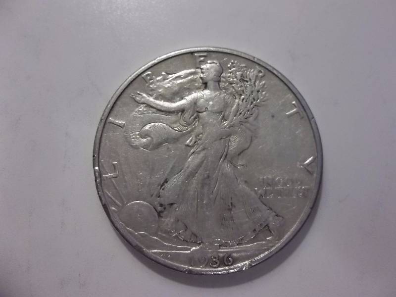 1936 D Walker Half Dollar High Grade