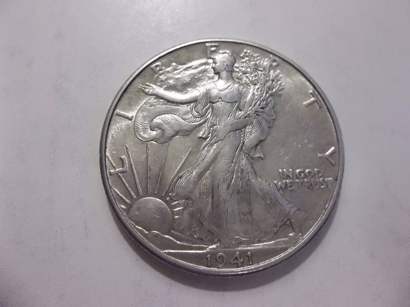 1941 D Walker Half Dollar Very High Grade