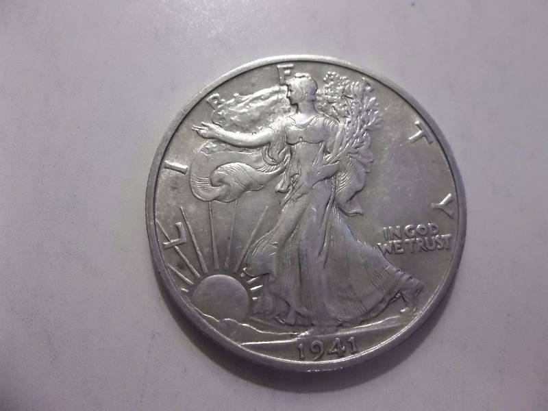 1941 S Walker Half Dollar Very High Grade