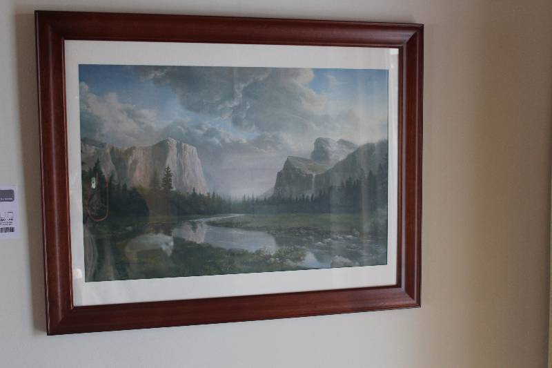 lot 1697 image: Framed Wall Art