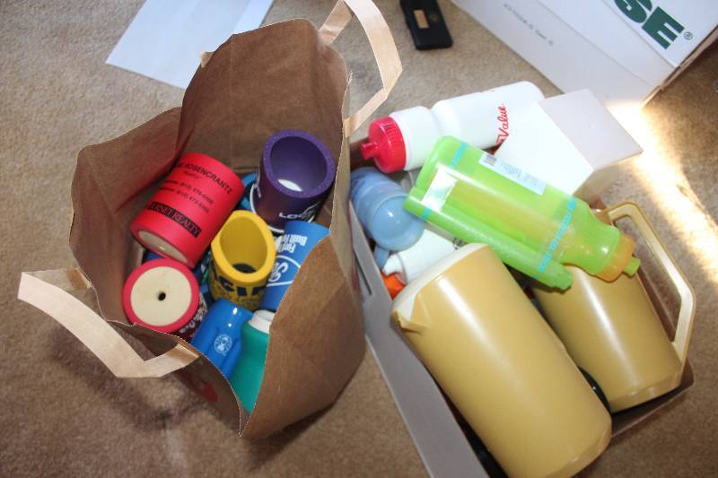 lot 1641 image: Lot of Cups, Can Coozies