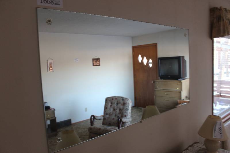 lot 1668 image: Wall Mirror