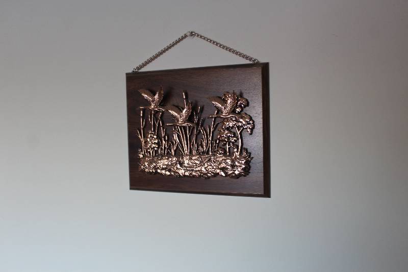 lot 1672 image: Lot of (2) Wall Art