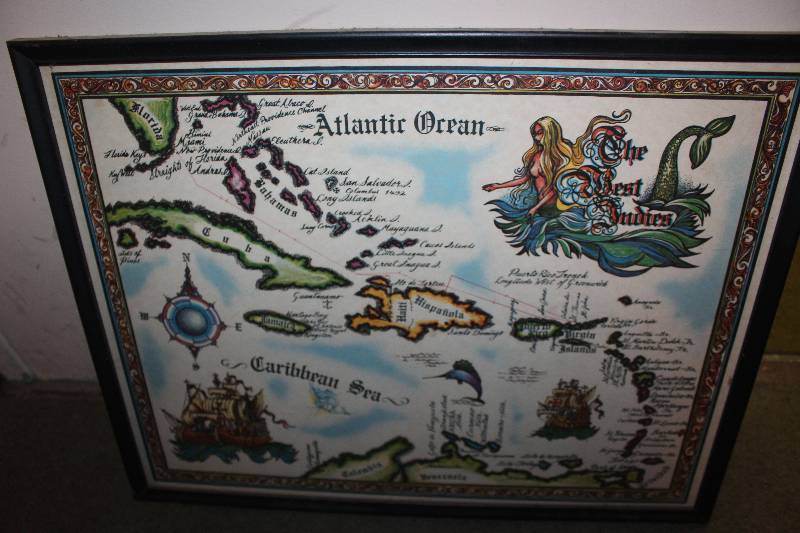 lot 1710 image: Framed Wall Art