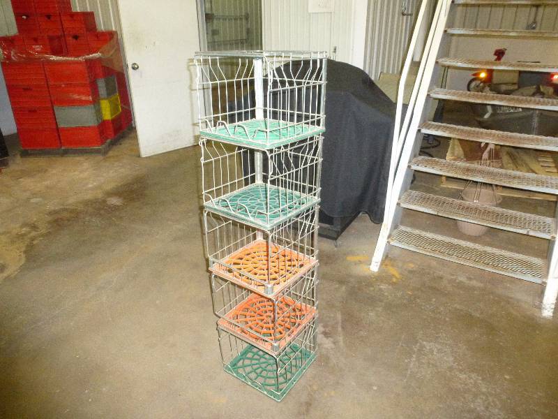 lot 12 image: Steel Milk Crates
