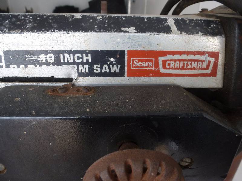 lot 19 image: Craftsmen Raidial Arm Saw