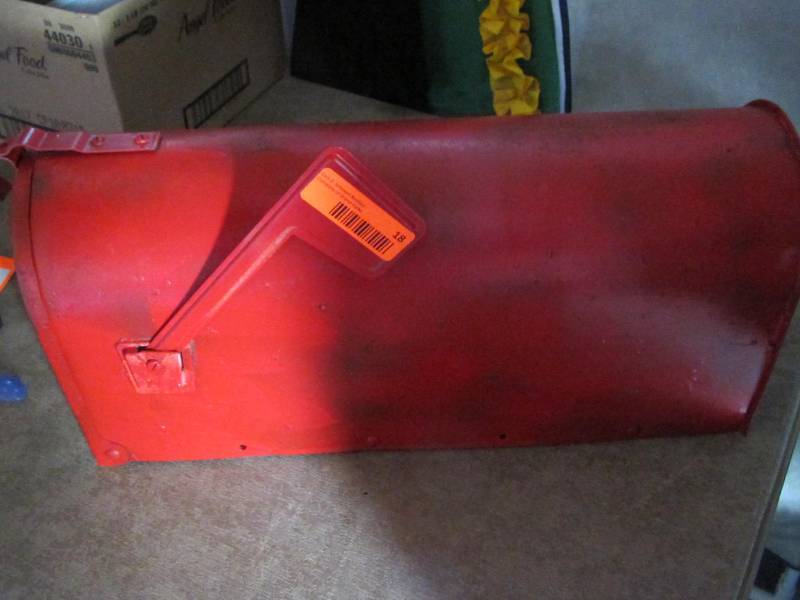 Red mailbox