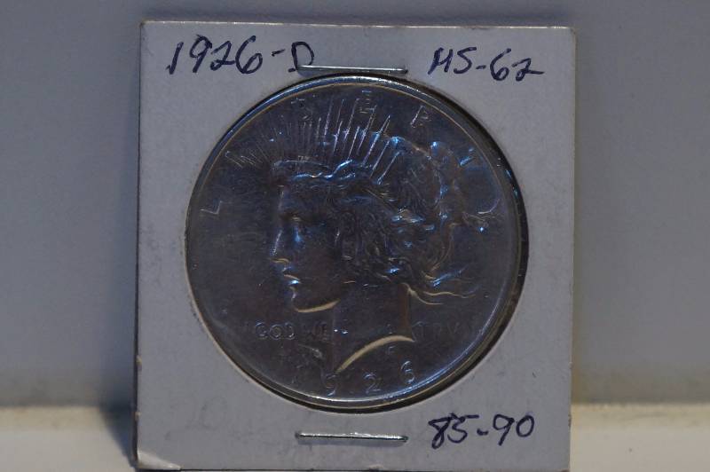 1926-D Silver Peace Dollar