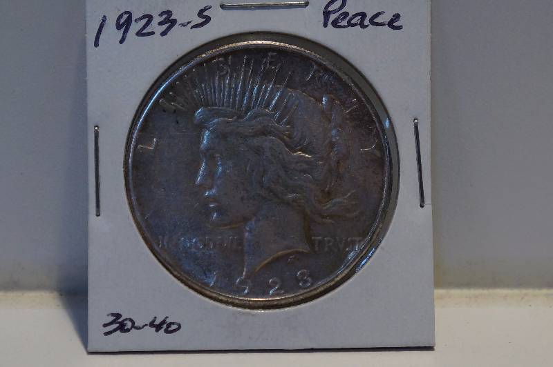 1923-S Silver Peace Dollar