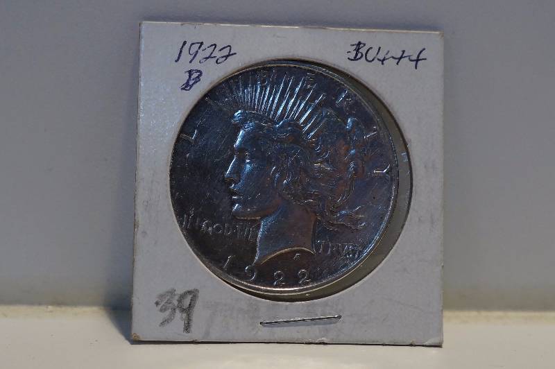 1922-D Silver Peace Dollar