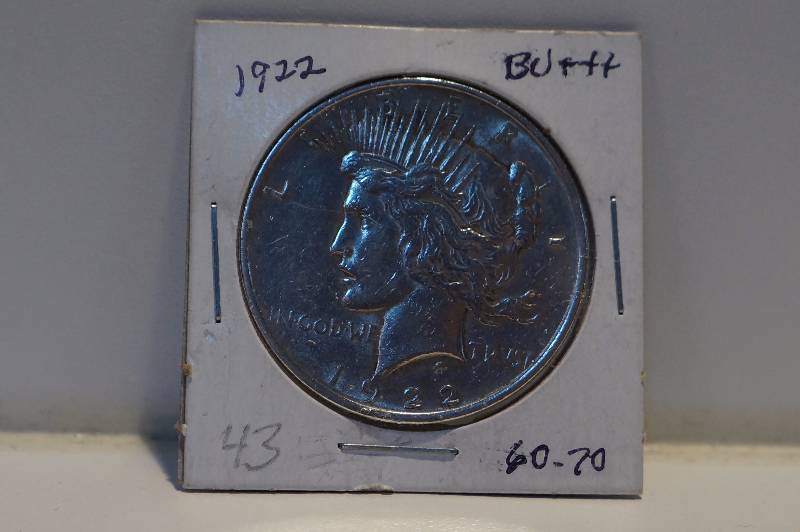 1922 Silver Peace Dollar