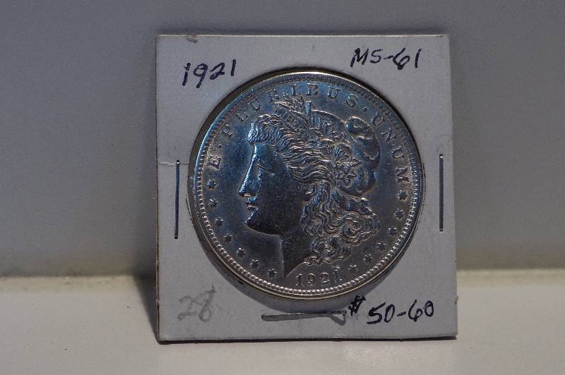 1921 Morgan Silver Dollar