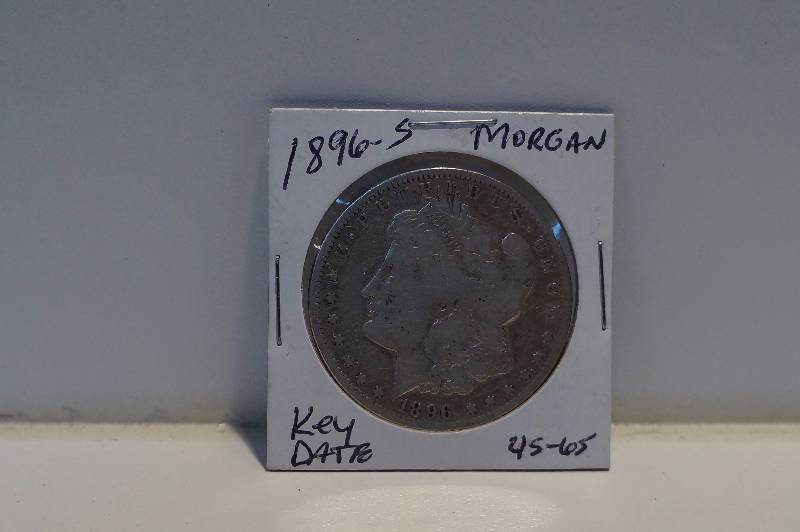 1896-S Morgan Silver Dollar