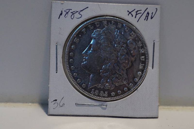 1885 Morgan Silver Dollar