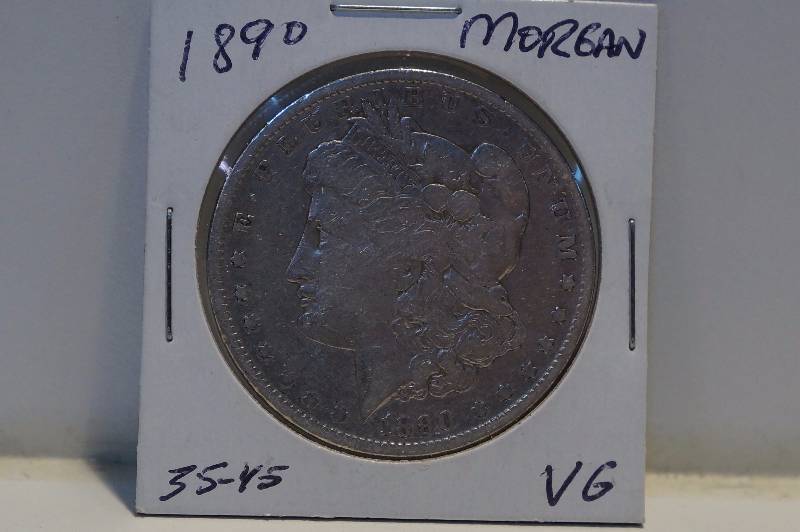 1890 Morgan Silver Dollar