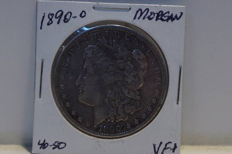 1890-O Morgan Silver Dollar