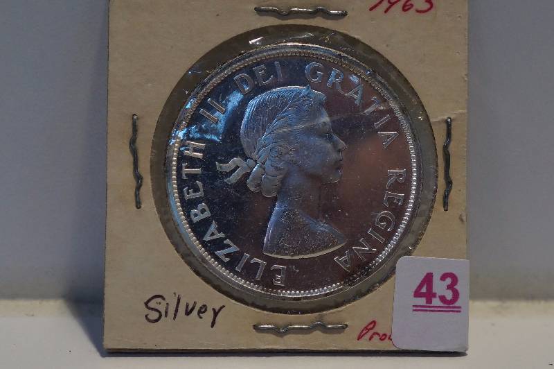 1963 Proof Silver Canadian Dollar