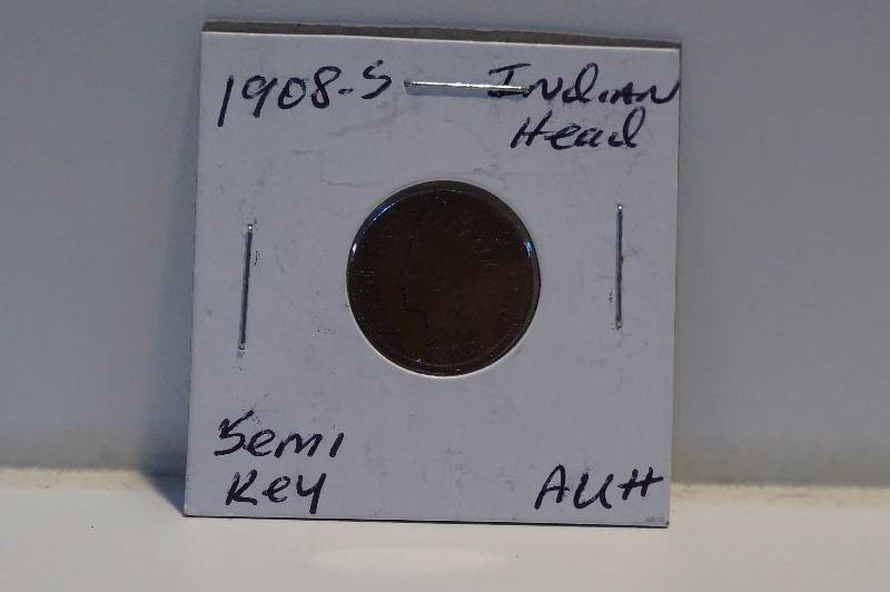 1908-S Indian Head Penny