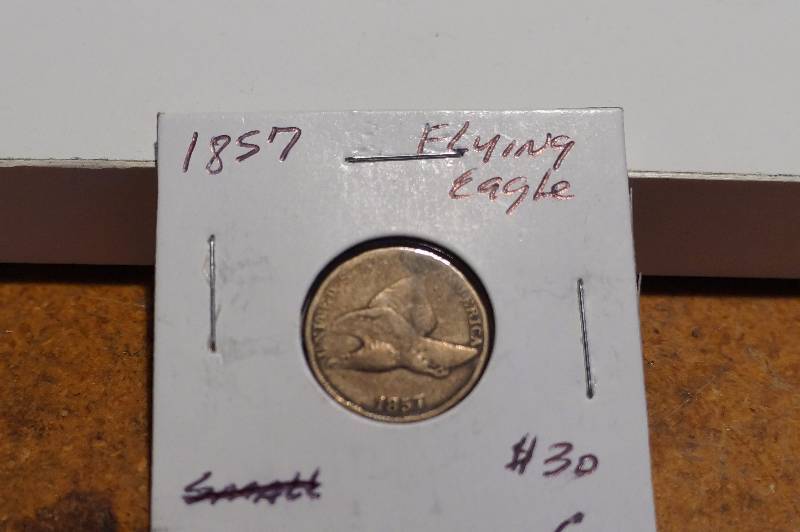 1857 Flying Eagle Penny