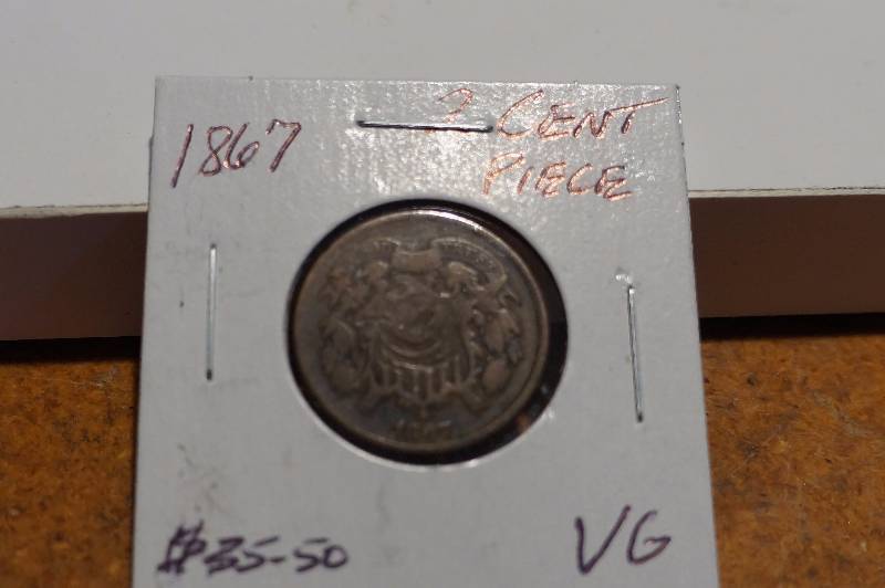 1867 2 Cent Piece