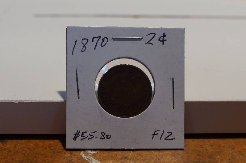 1870 2 Cent Piece
